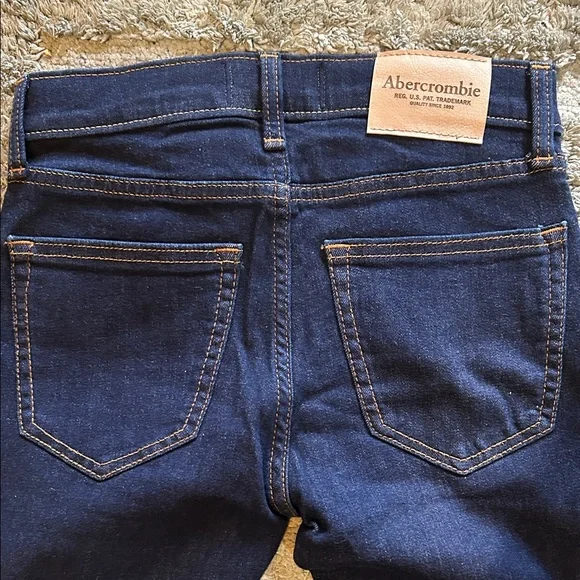 Abercrombie Kids Dark Blue Slim Jeans - Picture 3 of 3